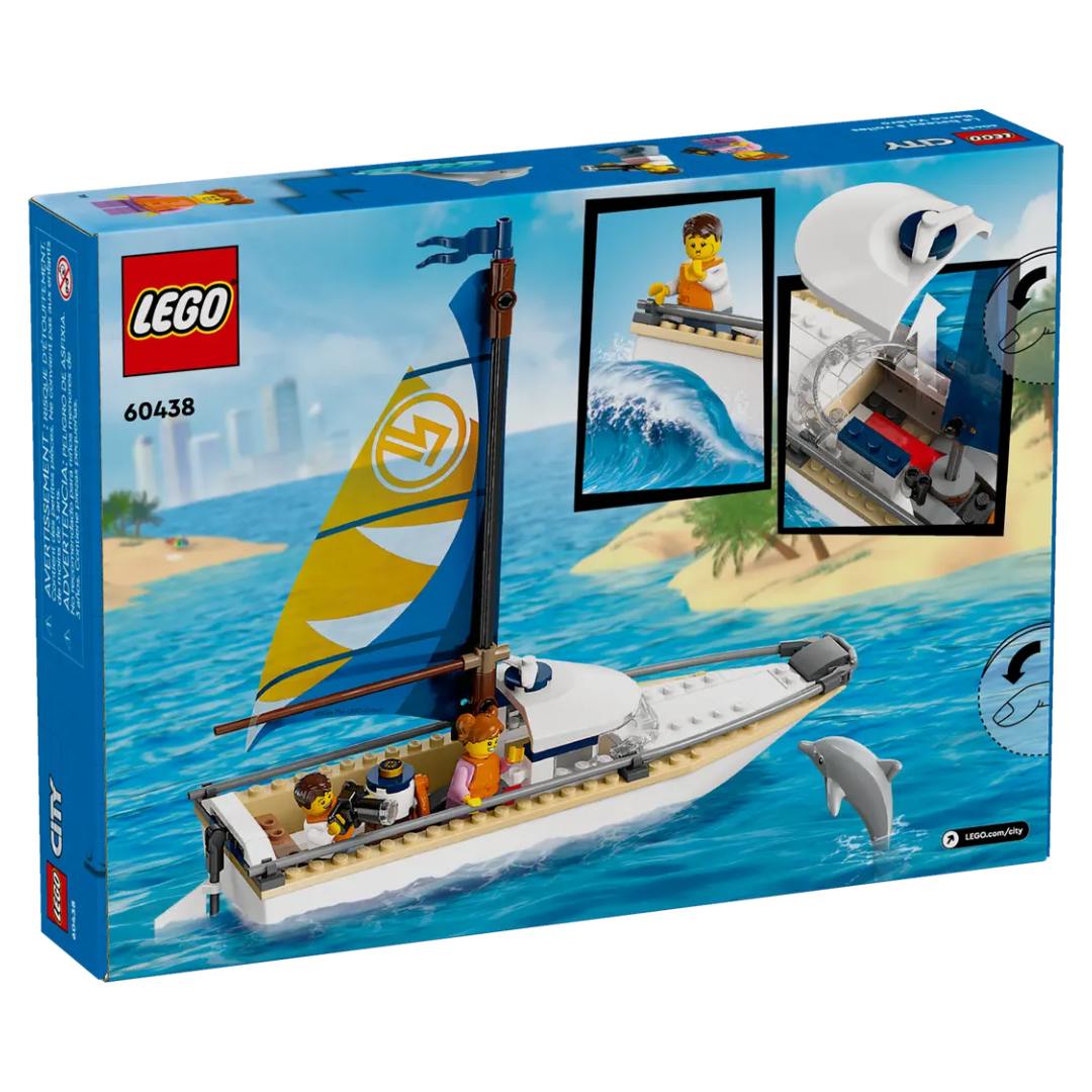 Lego City Sailboat -Lego - India - www.superherotoystore.com