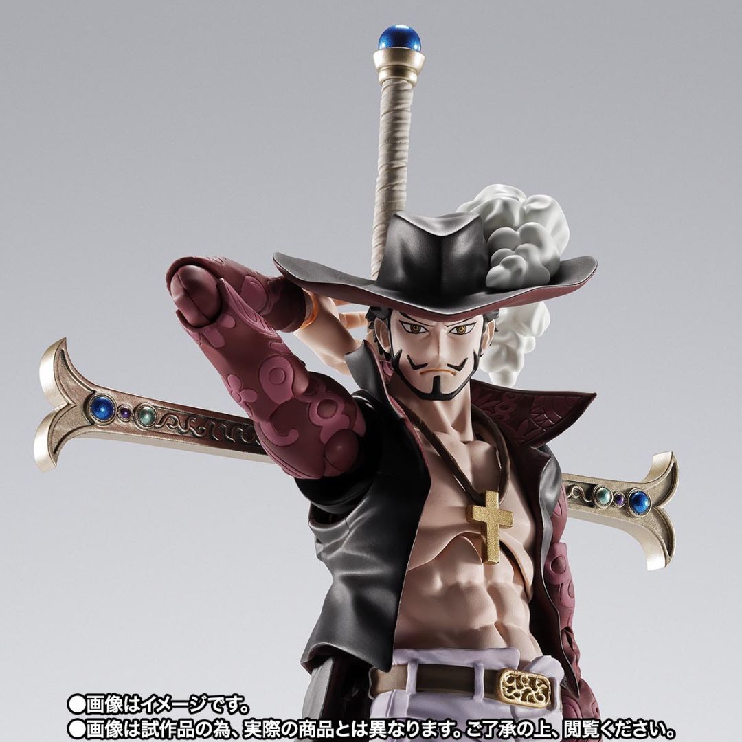 One Piece Dracule Mihawk Hawk-Eye S.H.Figuarts By Tamashii Nations -Tamashii Nations - India - www.superherotoystore.com