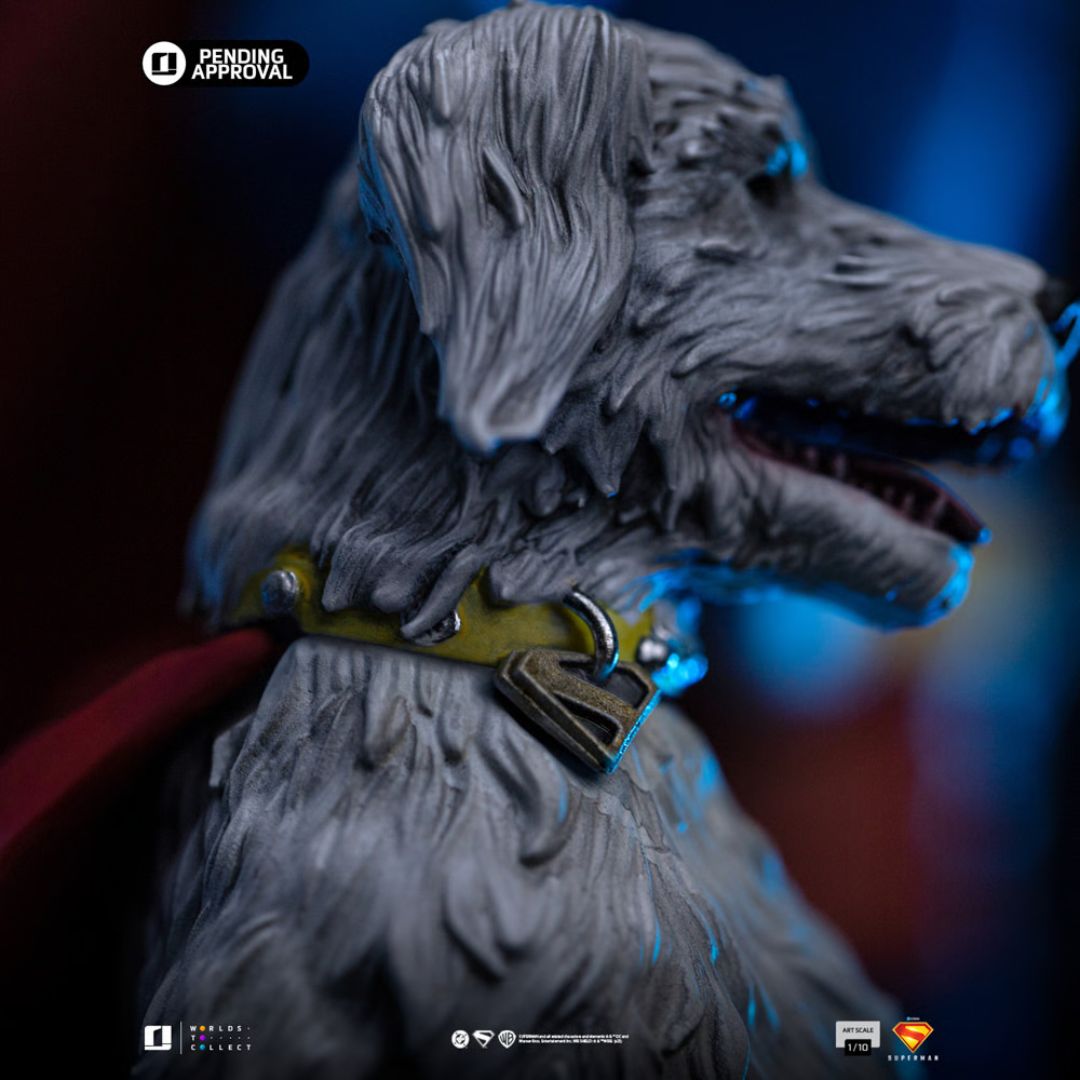 Superman & Krypto Art Scale Statue By Iron Studios -Iron Studios - India - www.superherotoystore.com
