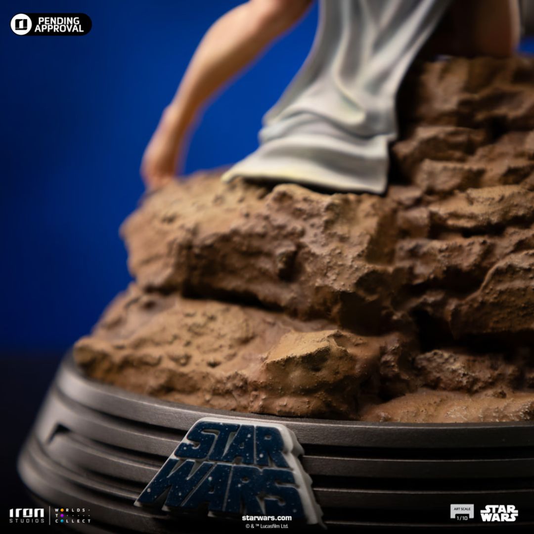 Star Wars Luke And Leia Statue By Iron Studios -Iron Studios - India - www.superherotoystore.com