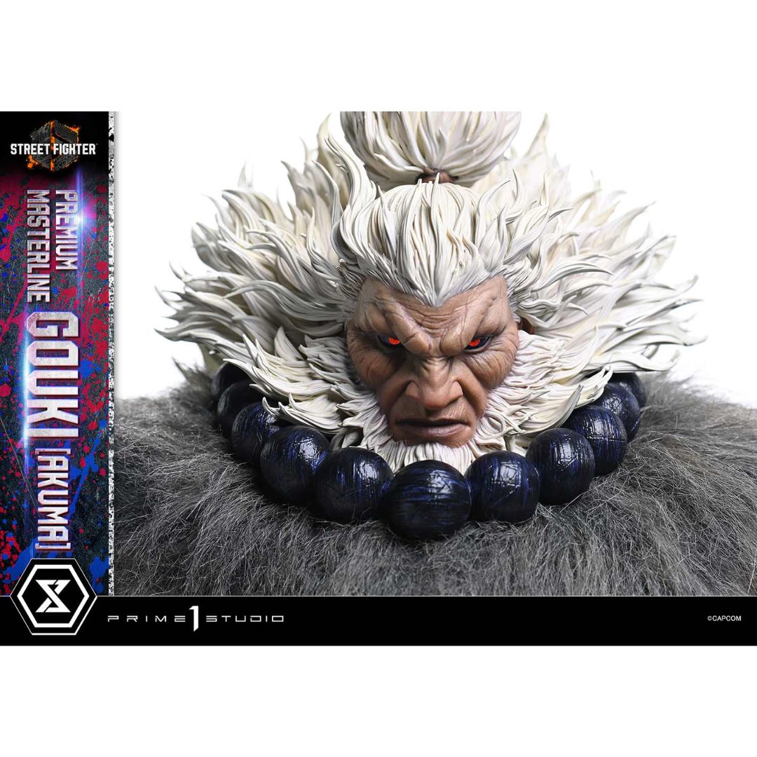Street Fighter 6 Akuma Statue By Prime1 Studios -Prime 1 Studio - India - www.superherotoystore.com