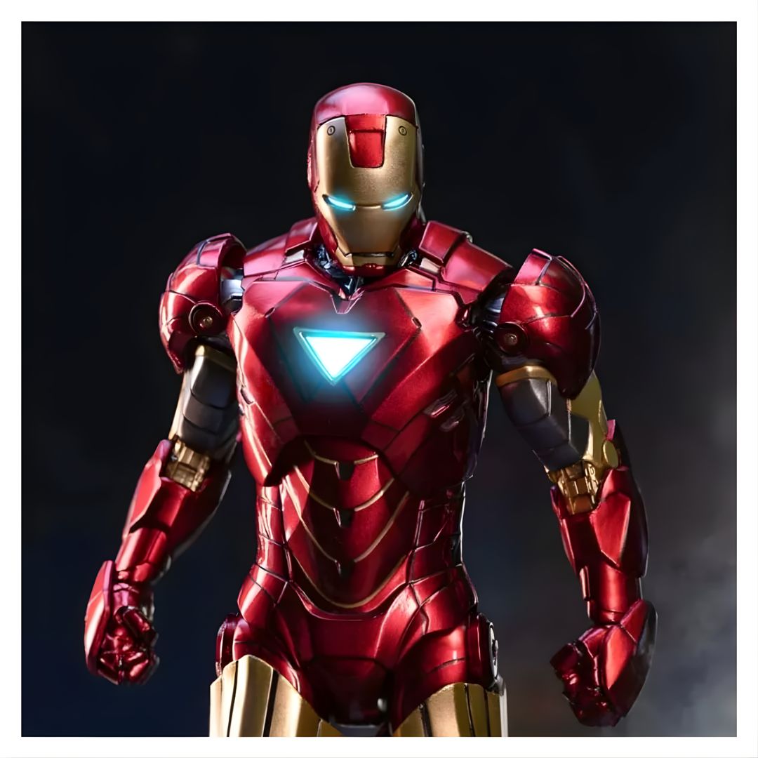 Iron Man Mk6 With Lighting Function By Zd Toys -ZD Toys - India - www.superherotoystore.com