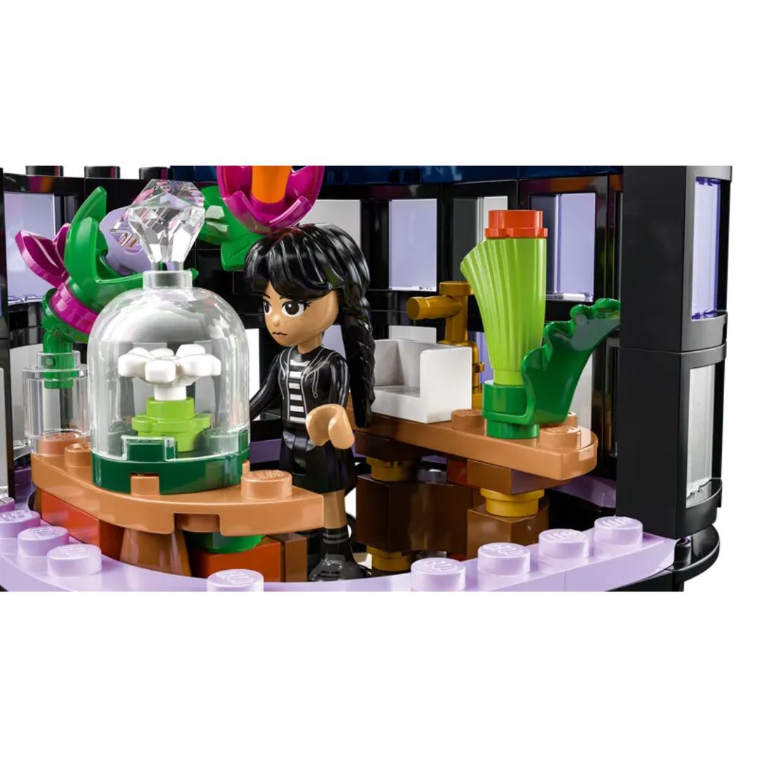 Wednesday Black Dahlia Flower By Lego