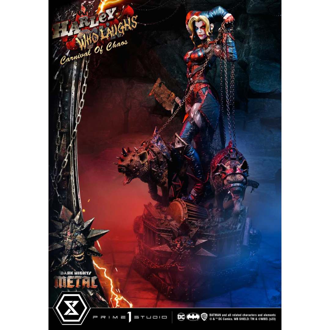 Dark Nights: Metal (Comics) Harley Quinn Who Laughs favorite Regular Version by Prime 1 Studio -Prime 1 Studio - India - www.superherotoystore.com