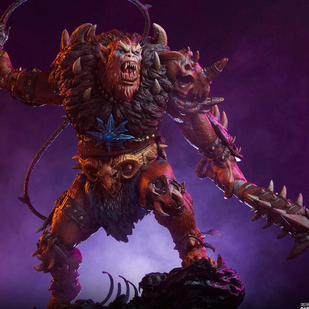 Masters of the Universe Beast Man Maquette Tweeterhead -Sideshow Collectibles - India - www.superherotoystore.com