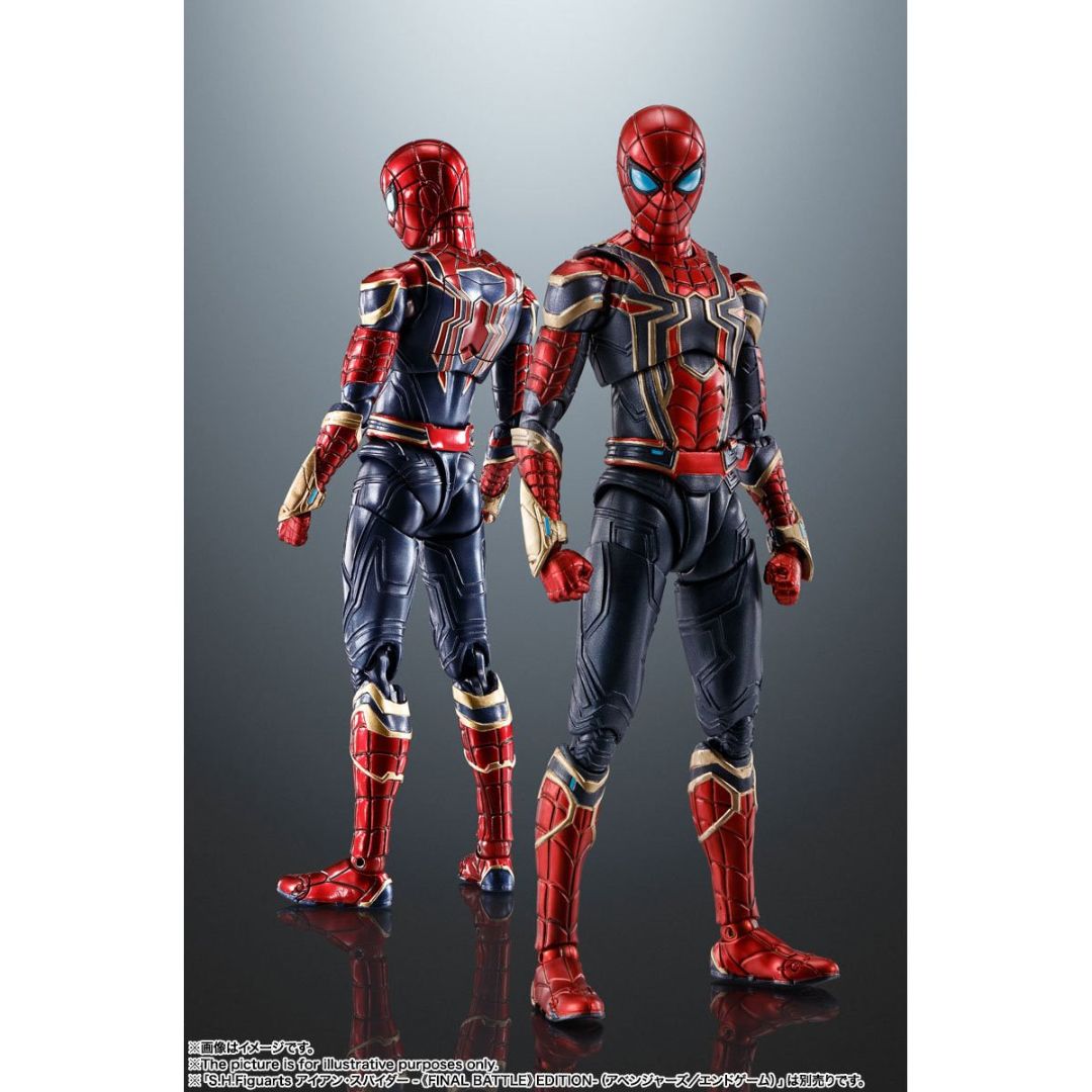 Spider Man No Way Home Iron Spider S.H. Figuarts Reissue By Tamashii