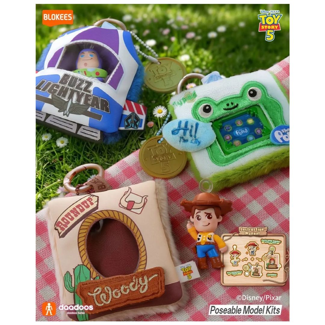 Toy Story-Daadoos-Mate01-Plushie Memories Blind Box Model Kit By Blokees