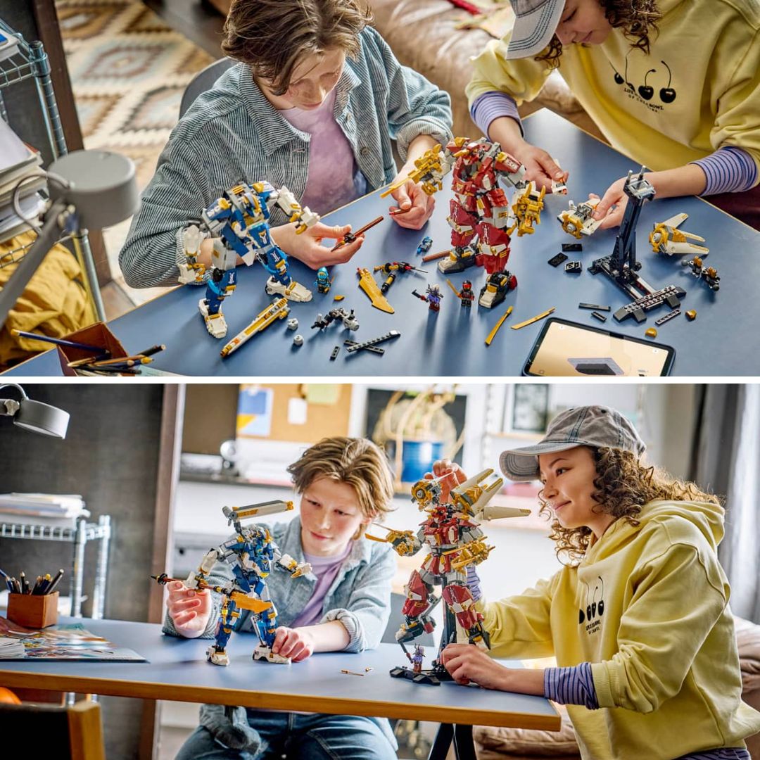 Ninjago The Twin Titan Mechs By Lego