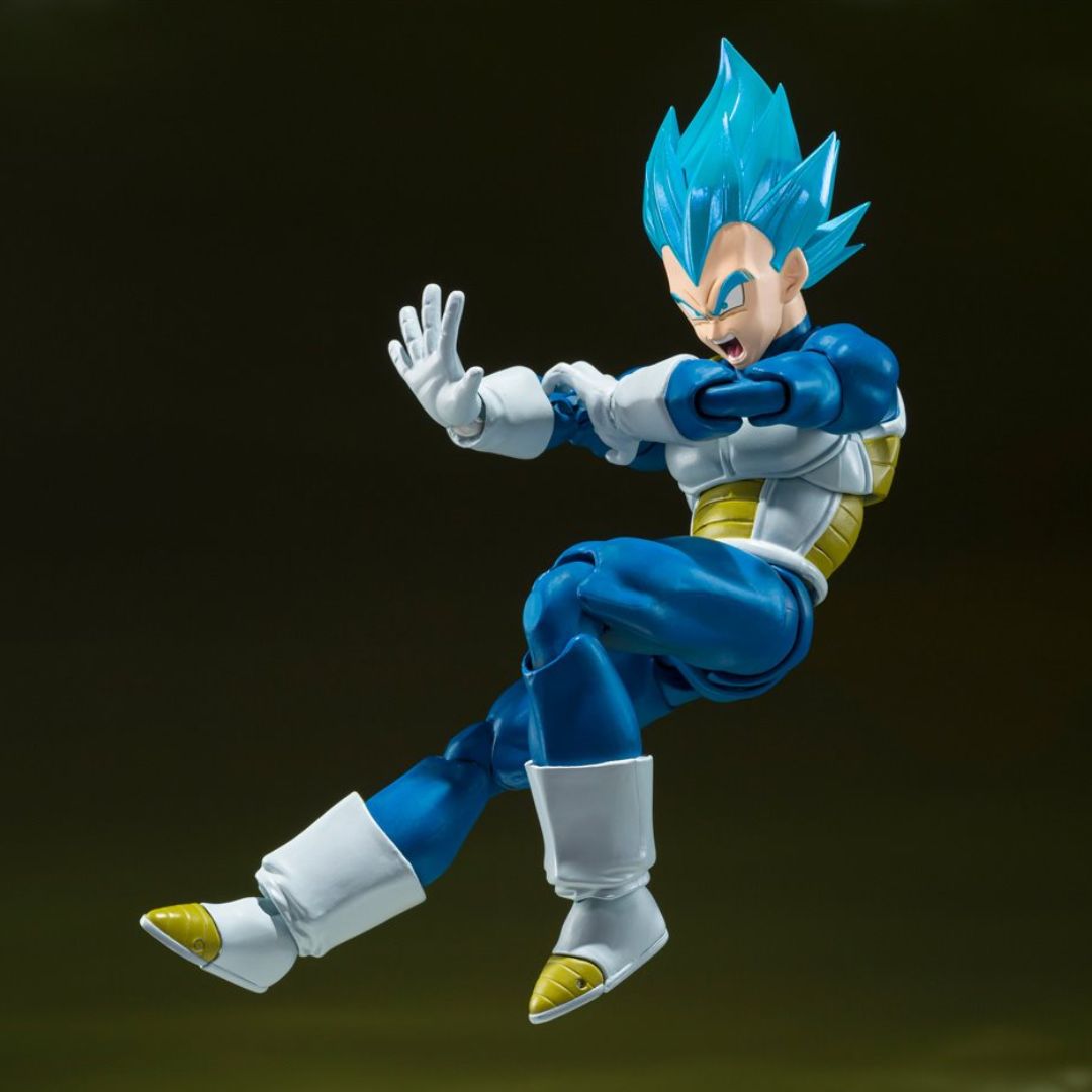 Dragon Ball Z Super Saiyan God Super Saiyan Vegeta - Unwarering Saiyan Pride S.H.Figuarts Action Figure by Tamashii Nations -Tamashii Nations - India - www.superherotoystore.com