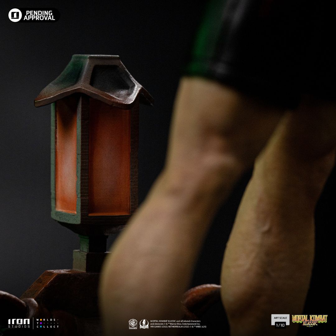 Mortal Kombat Johnny Cage Art Statue  By Iron Studios