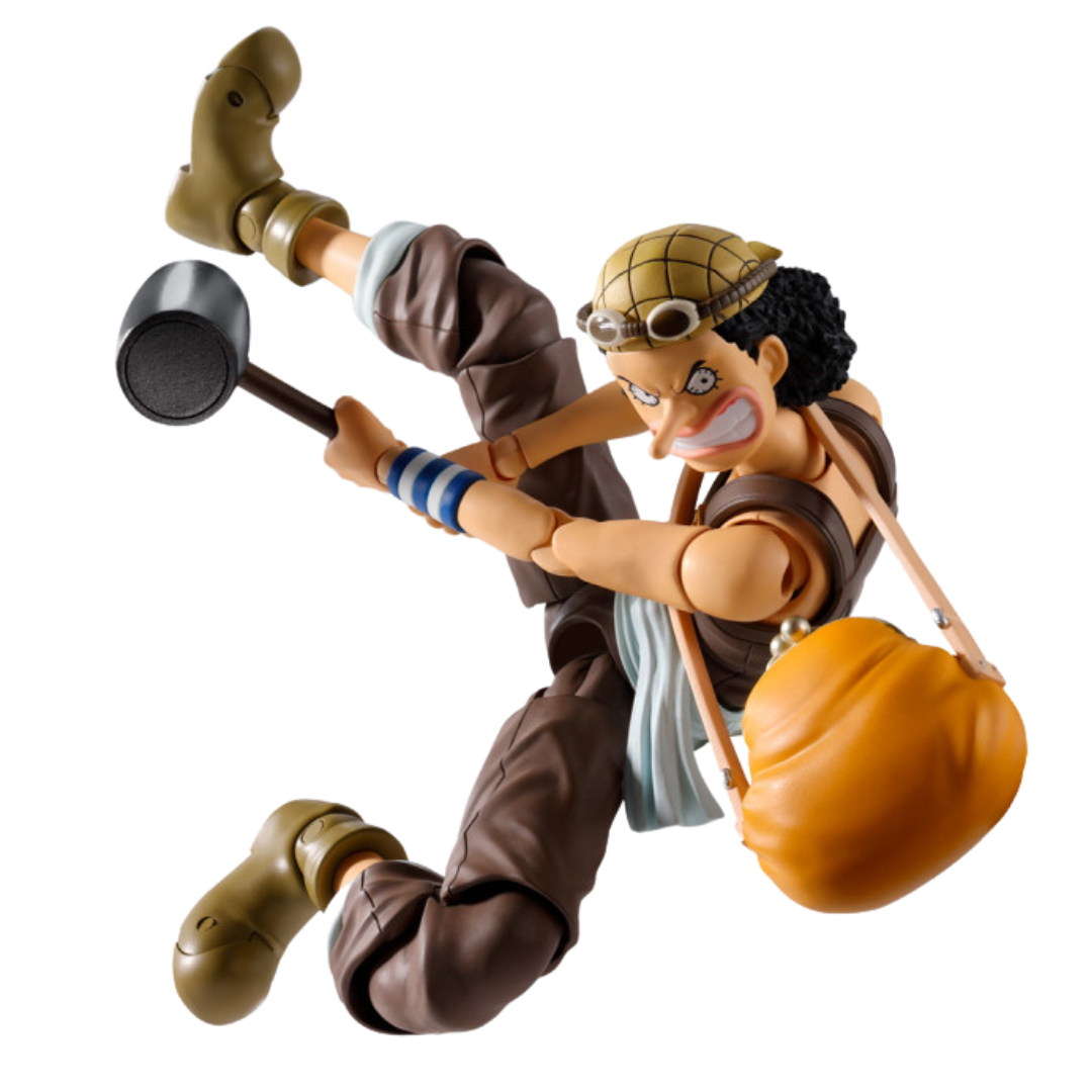 One Piece Usopp Romance Dawn S.H.Figuarts Action figure By Tamashii Nations -Tamashii Nations - India - www.superherotoystore.com