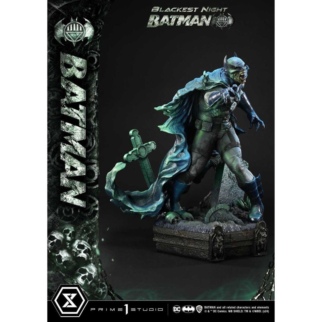Blackest Night (Comics) Batman Statue by Prime 1 Studios -Prime 1 Studio - India - www.superherotoystore.com