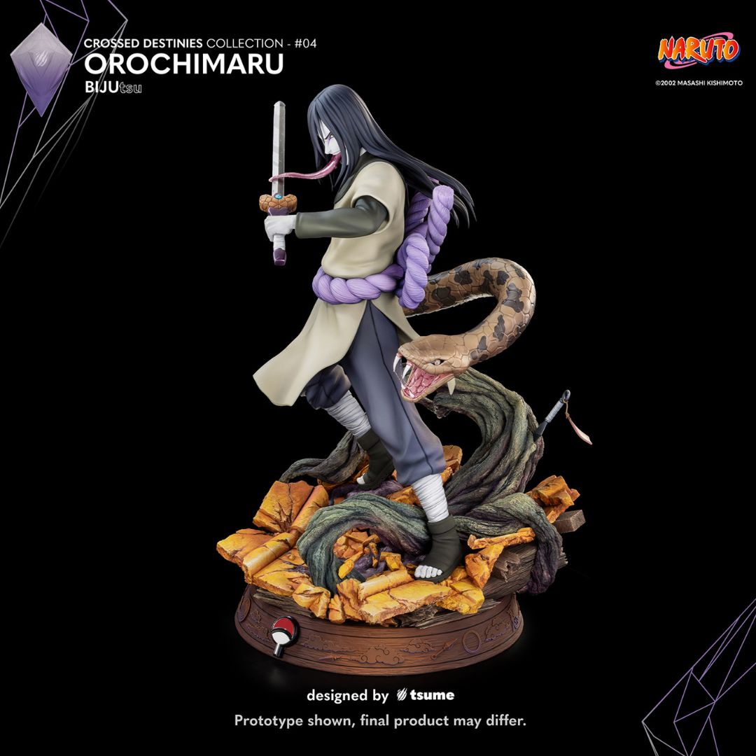 Orochimaru Bijutsu Statue By Tsume Art -Tsume Art - India - www.superherotoystore.com
