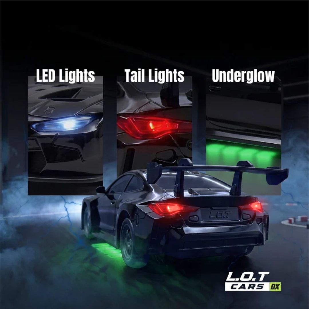 Bhoot - 1:24 Remote Control Drifter Black Car By Legend Of Toys -Legend Of Toys - India - www.superherotoystore.com