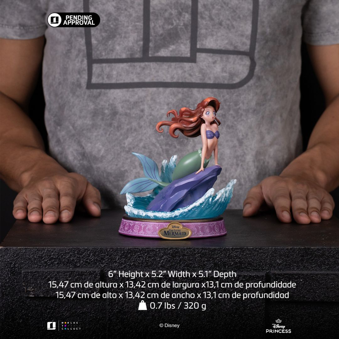 The Little Mermaid Ariel Statue By Iron Studios -Iron Studios - India - www.superherotoystore.com