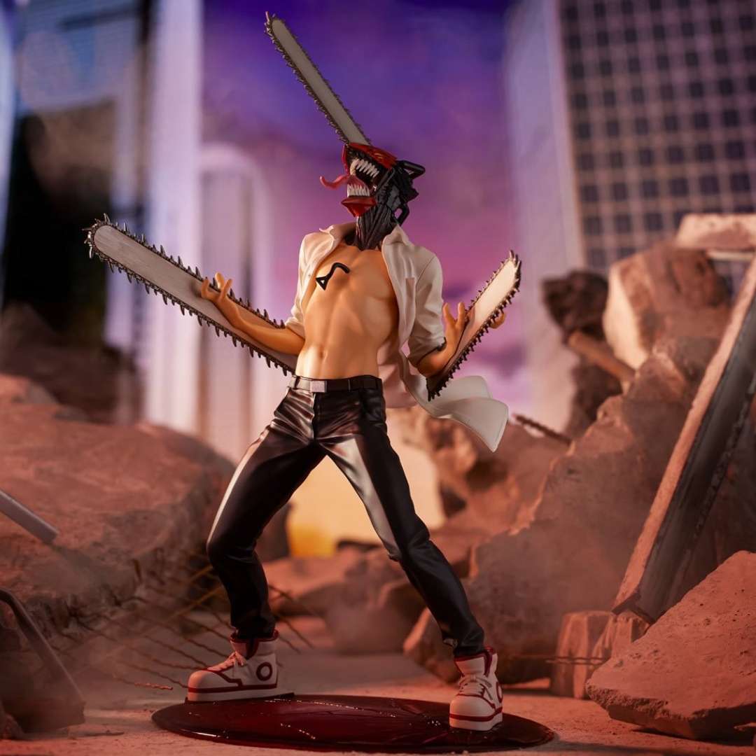 Chainsaw Man Exceed Creative Statue -Furyu - India - www.superherotoystore.com
