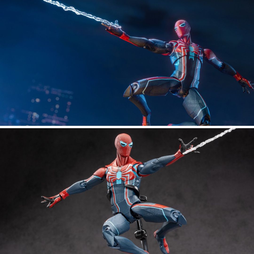 Spider-Man Velocity Suit  Action Figure By Zd Toys