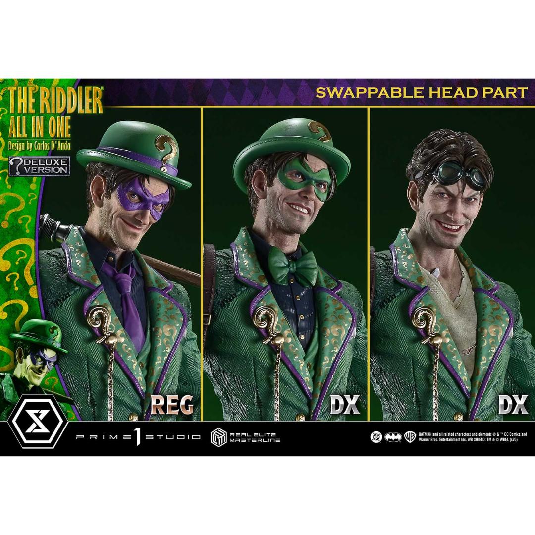 Batman (Comics) The Riddler Deluxe Version Statue By Prime1 Studios -Prime 1 Studio - India - www.superherotoystore.com