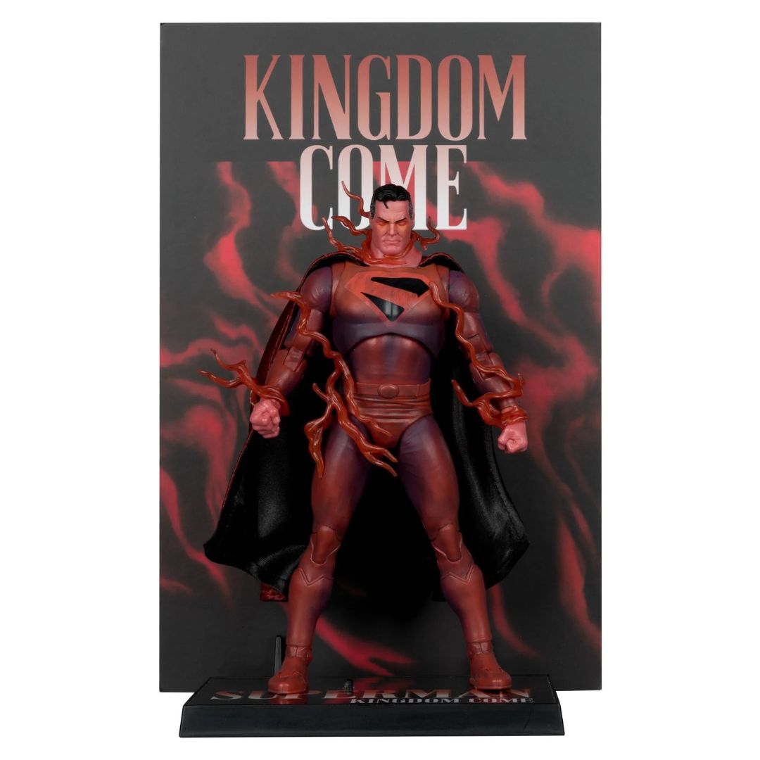 Dc Multiverse 7In Cover Recreations - Superman (Kingdom Come)(Gold Label) By Mcfarlane Toys -McFarlane Toys - India - www.superherotoystore.com