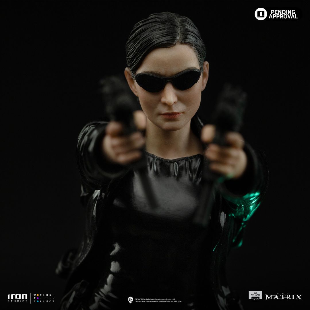 Matrix Trinity Art Statue By Iron Studios