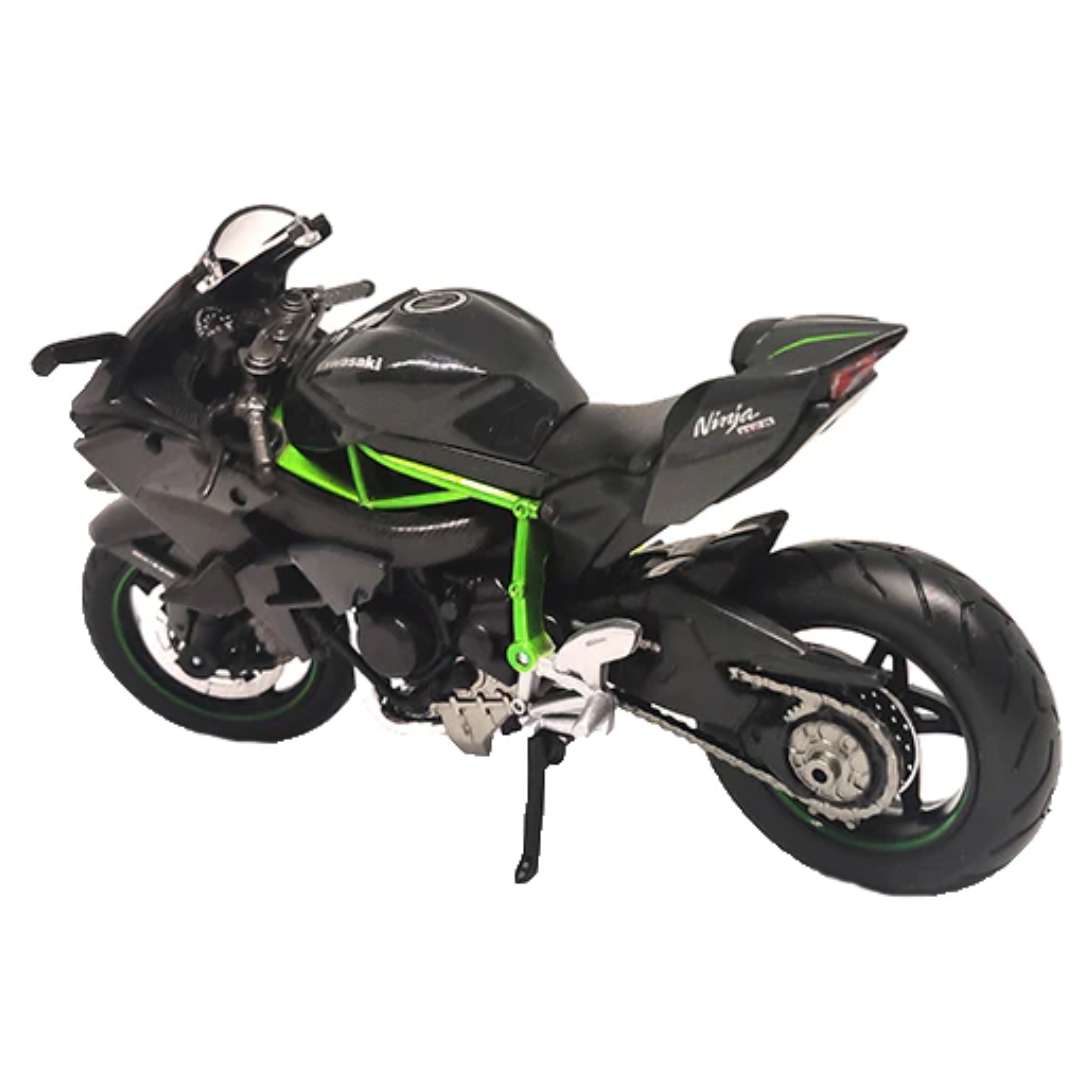 Black Kawasaki Ninja H2 R Die-cast Bike By Maisto -Maisto - India - www.superherotoystore.com