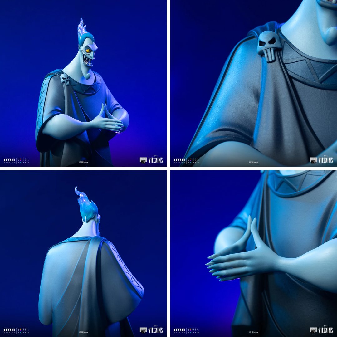 Disney'S Villains Hades Statue By Iron Studios -Iron Studios - India - www.superherotoystore.com
