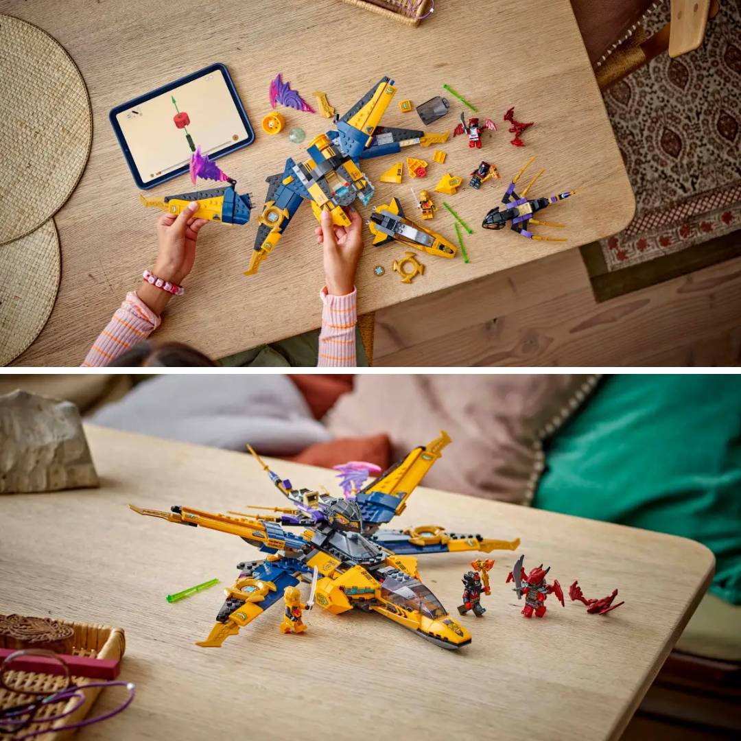 Ras And Arin'S Super Storm Jet By Lego -Lego - India - www.superherotoystore.com