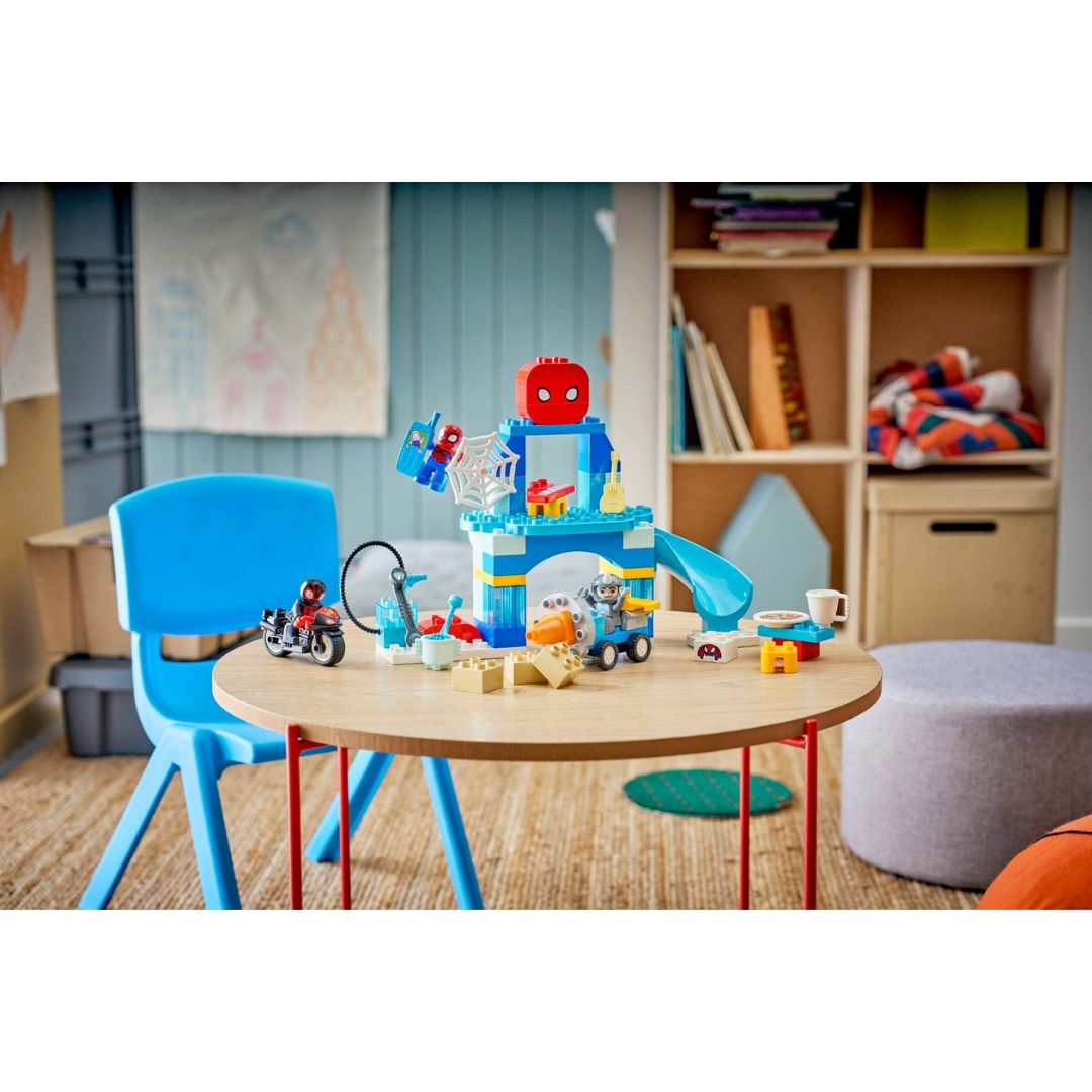 Duplo Team Spidey Webquarters By Lego