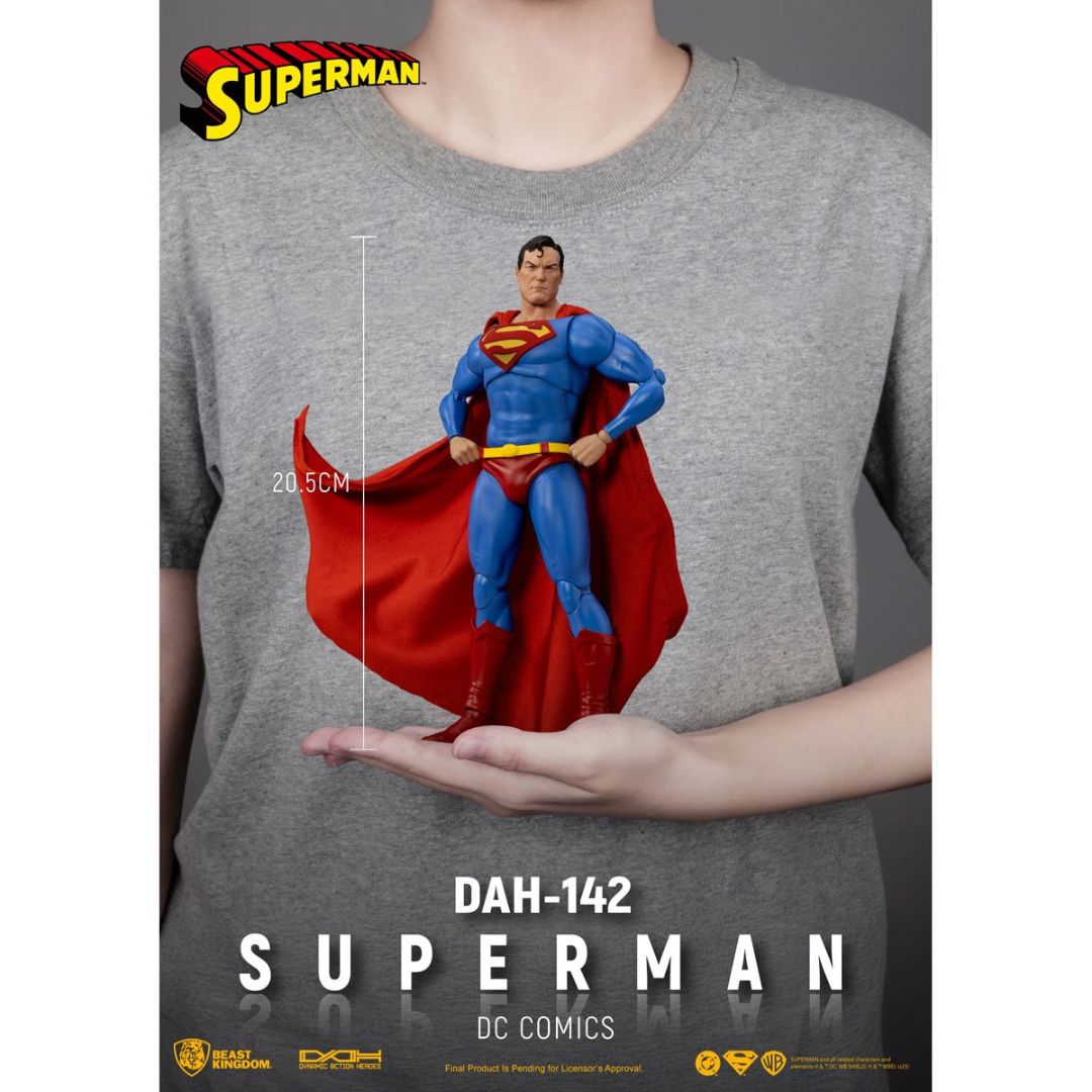 Dc Comics Superman Dynamic 8-Ction Heroes Action Figure By Beast Kingdom