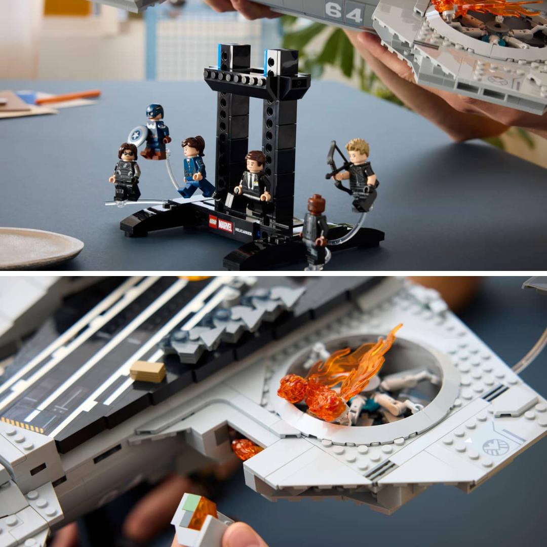 S.H.I.E.L.D. Helicarrier By Lego
