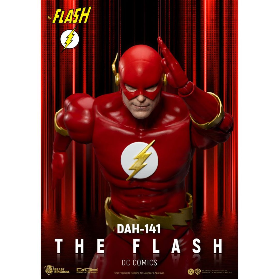 Dc Comics The Flash Dynamic 8-Ction Heroes Action Figure By Beast Kingdom -Beast Kingdom - India - www.superherotoystore.com