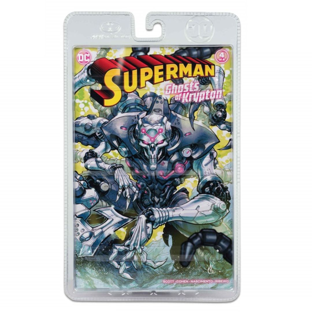 DC Comics - Superman Wave 5 - Brainiac (Gold Label) By Mcfarlane Toys -McFarlane Toys - India - www.superherotoystore.com
