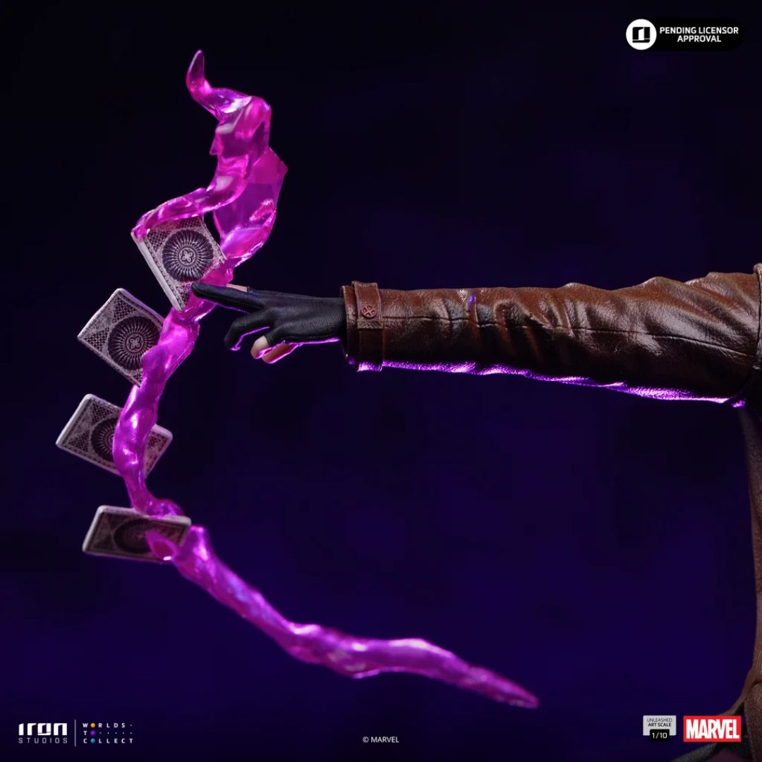 Gambit Unleashed - X-Men - Art Scale 1/10 Statue By Iron Studios