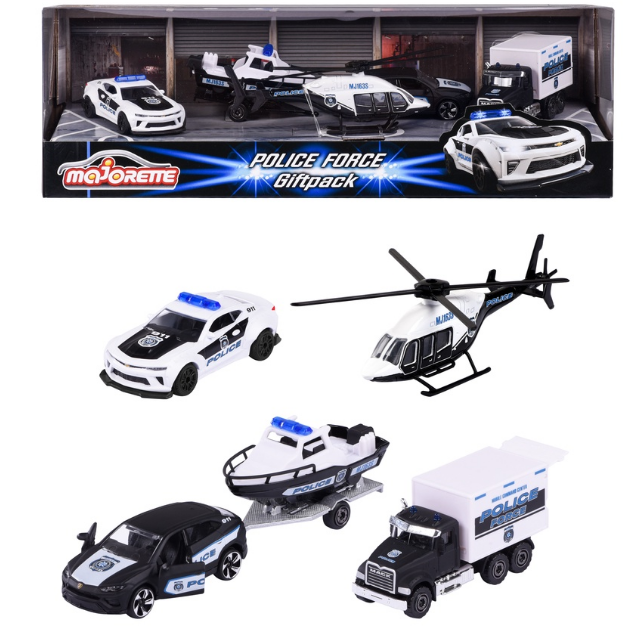 Police Force Giftpack by Majorette -Majorette - India - www.superherotoystore.com