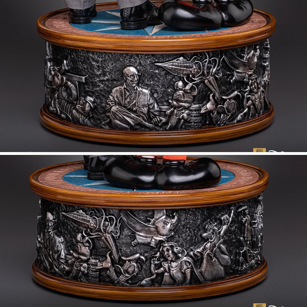 Walt Disney & Mickey Mouse - Disney Classics - Legacy Replica 1/4 Statue By Iron Studios -Iron Studios - India - www.superherotoystore.com