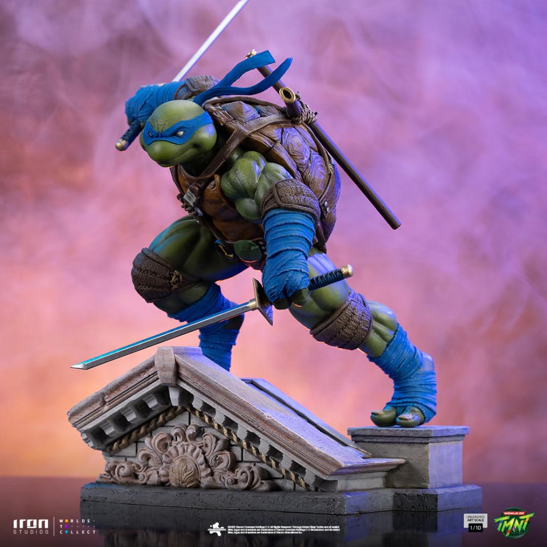 Teenage Mutant Ninja Turtles Leonardo Statue By Iron Studios