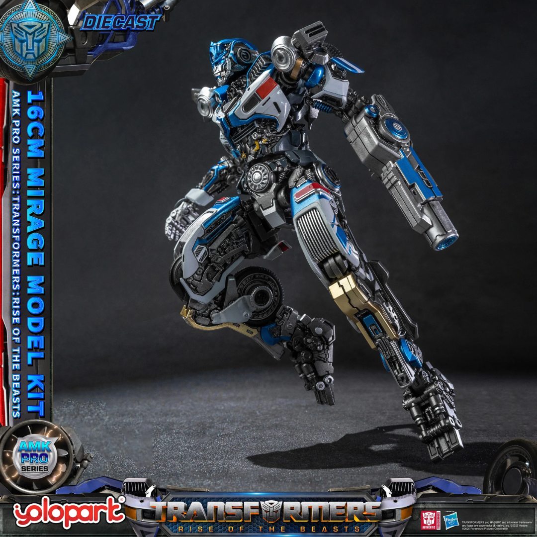 Transformers: Rise Of The Beasts Amk Series Mirage Model Kit By Yolo Park -Yolo Park - India - www.superherotoystore.com
