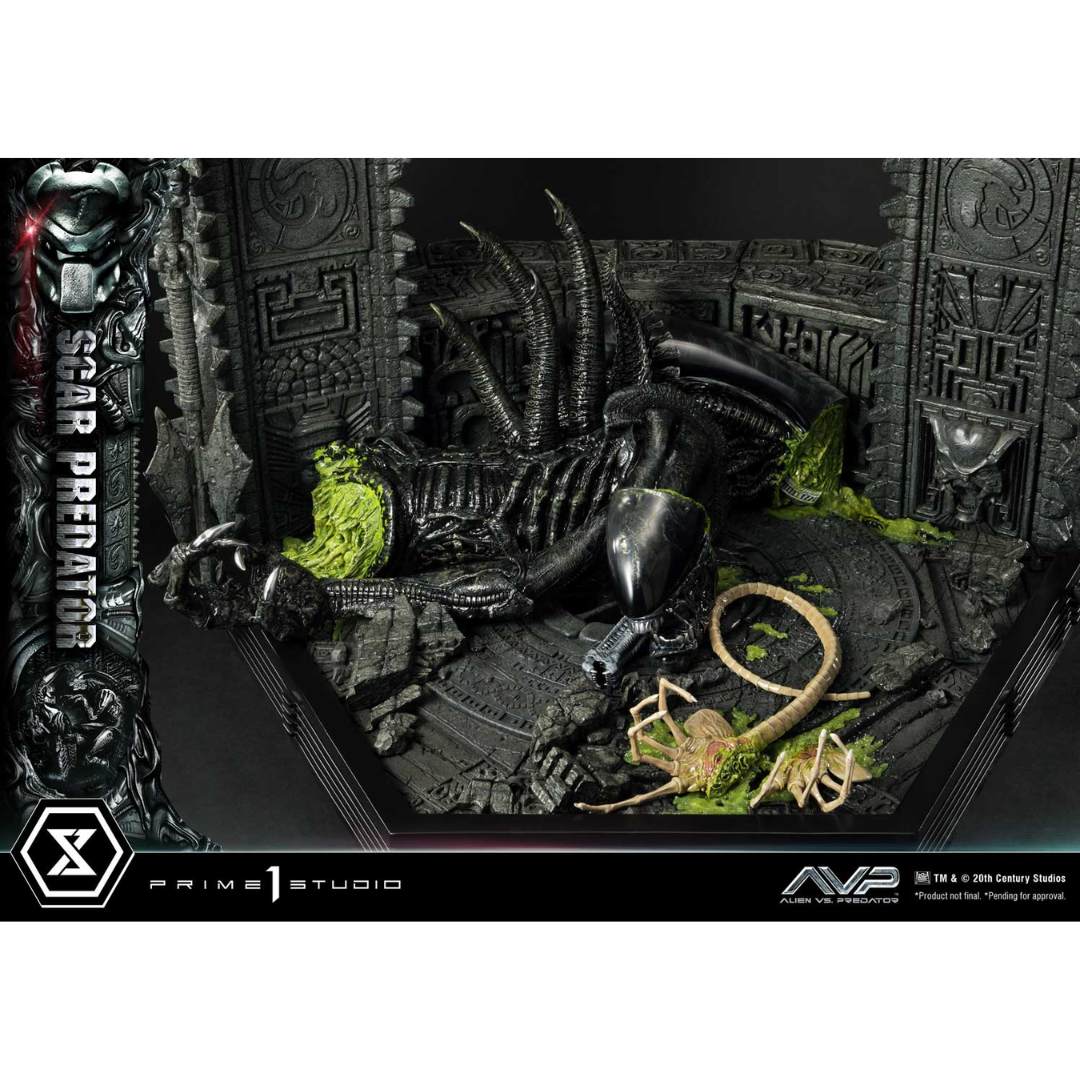 Alien vs.Predator Scar Predator Deluxe Version by Prime1 Studios -Prime 1 Studio - India - www.superherotoystore.com