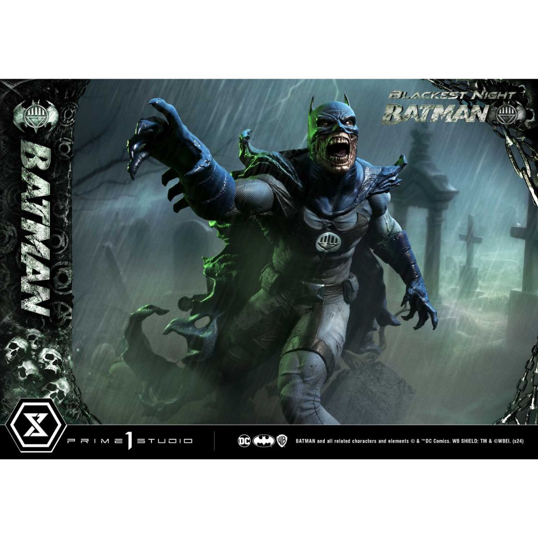 Blackest Night (Comics) Batman Statue by Prime 1 Studios -Prime 1 Studio - India - www.superherotoystore.com