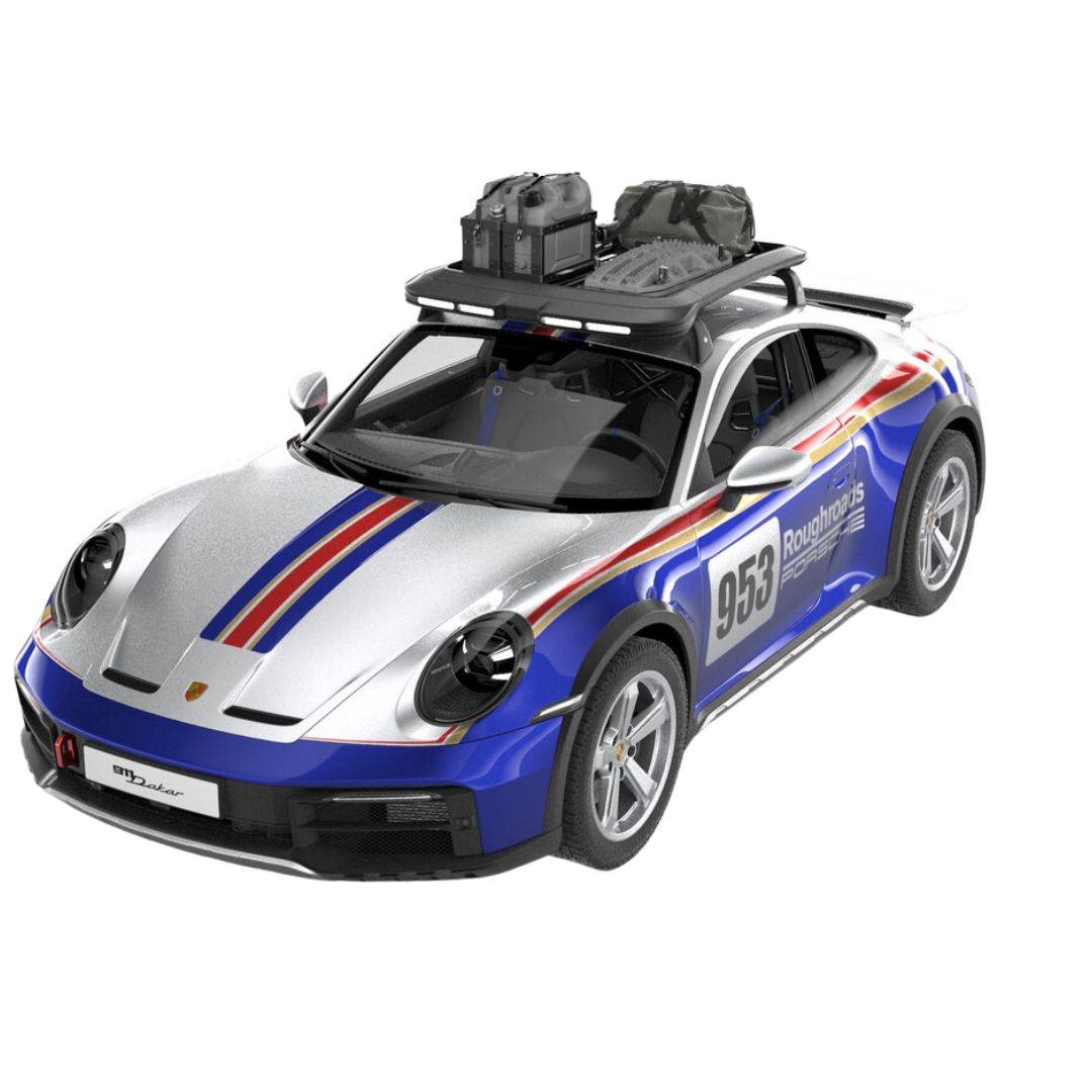 Porsche 911 Dakar 1:24 Scale Die-Cast Car by Bburago -Bburago - India - www.superherotoystore.com