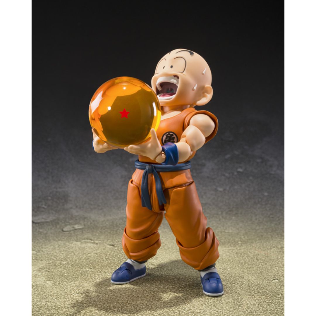 Dragon Ball Z Krillin -Son Goku'S Best Friend S.H.Figuarts By Tamashii Nations -Tamashii Nations - India - www.superherotoystore.com