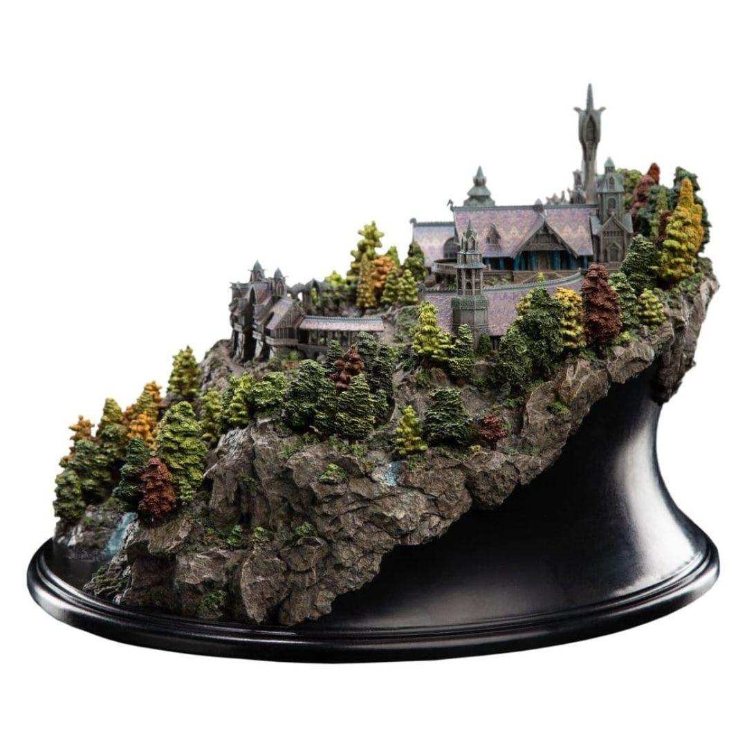 The Lord Of The Rings Trilogy Rivendell Environment Statue (With Free Art Print Of 1,000) By Weta Workshop