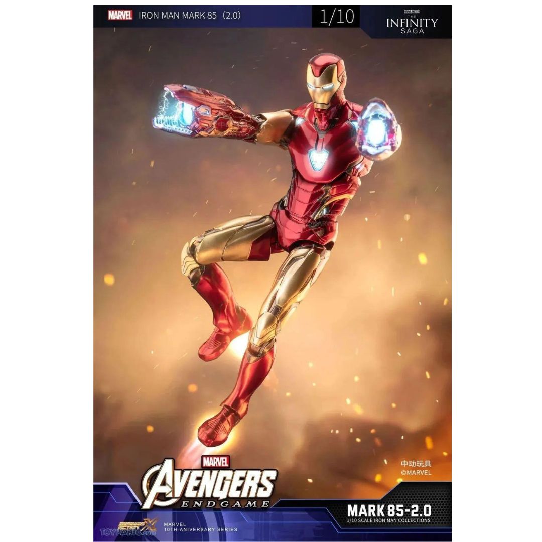 Iron Man Mk85 Action Figure By Zd Toys -ZD Toys - India - www.superherotoystore.com