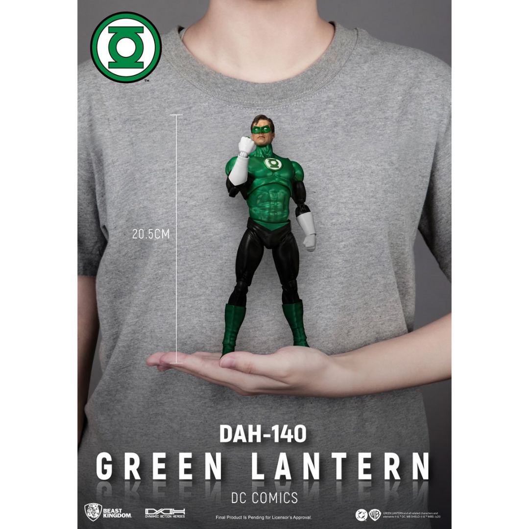 Dc Green Lantern Dynamic 8-Ction Heroes Action Figure By Beast Kingdom