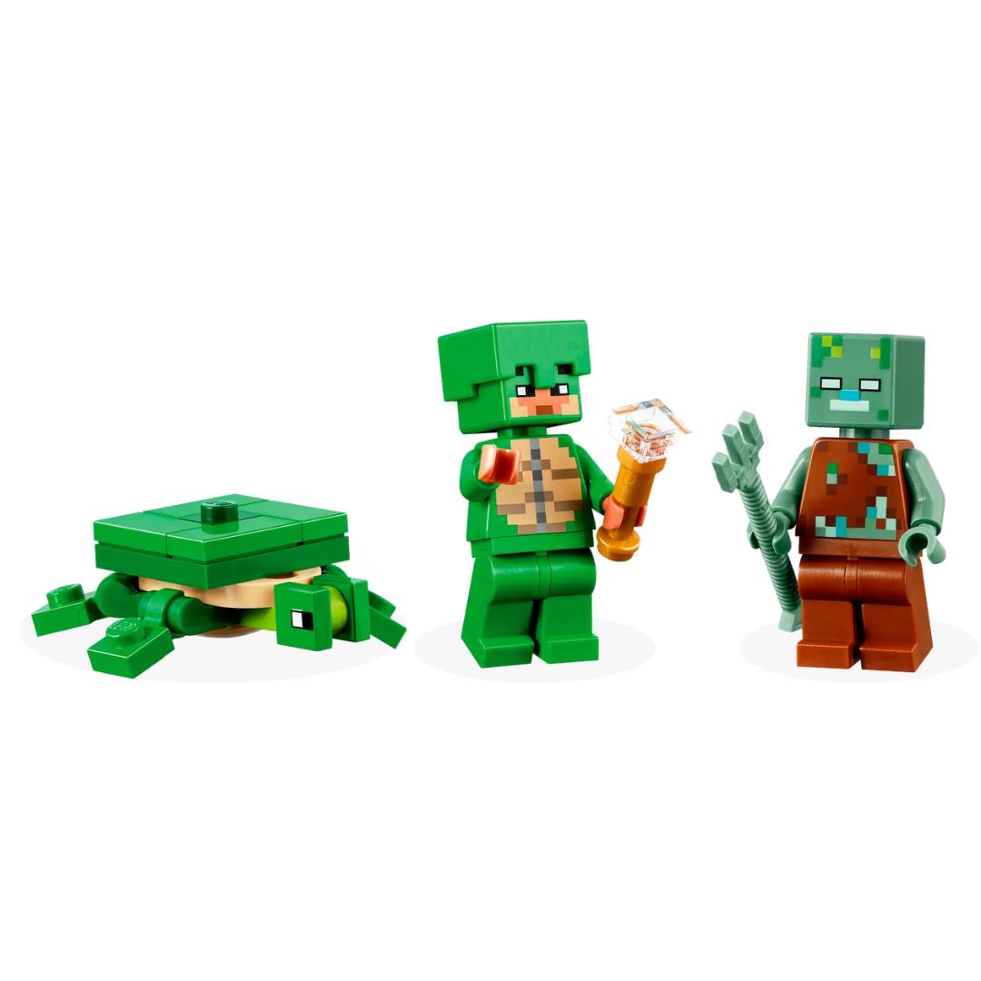 Lego Minecraft The Turtle Beach House -Lego - India - www.superherotoystore.com