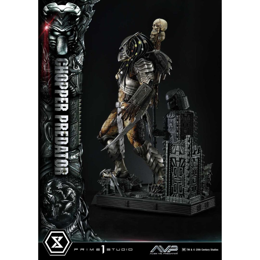 Alien Vs. Predator Chopper Predator Statue by Prime1 Studios -Prime 1 Studio - India - www.superherotoystore.com