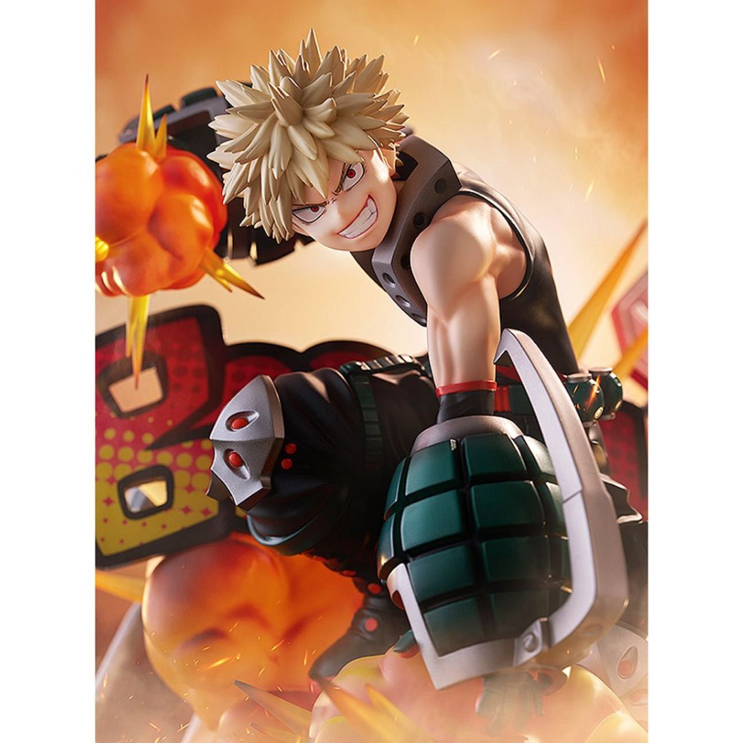 My Hero Academia Katsuki Bakugo Great Explosion Murder God Dynamight Version Statue by Tomytec -Tomytec - India - www.superherotoystore.com