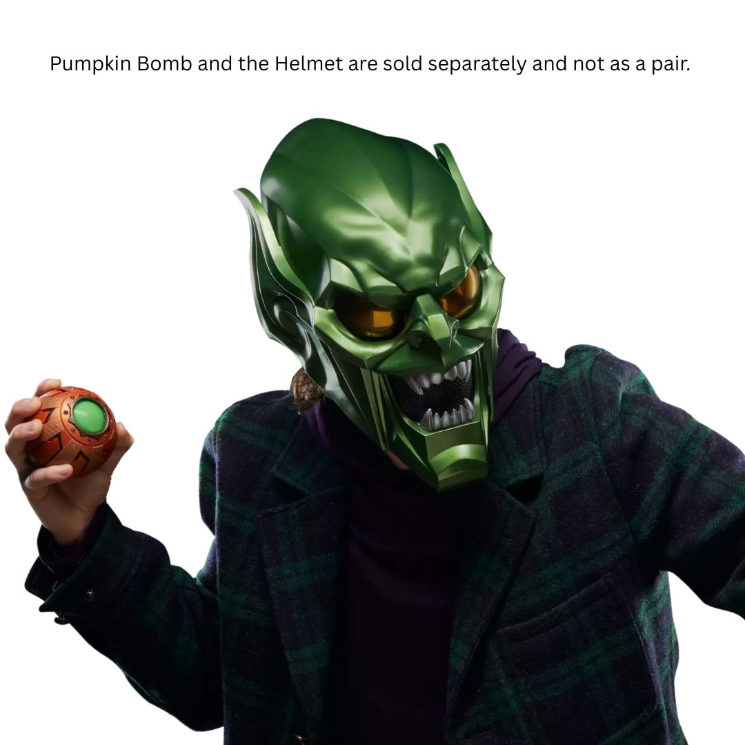 Marvel Legends Series Green Goblin Roleplay Helmet By Hasbro