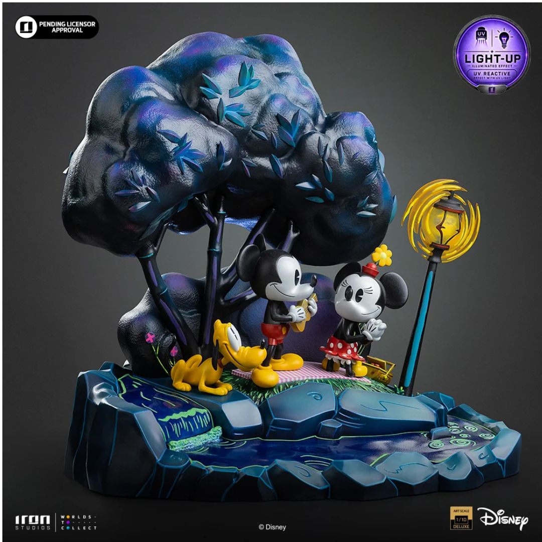 Mickey, Minnie and Pluto's Day at the Park - Disney Classics - Deluxe Art Scale 1/10 Statue By Iron Studios (Copy) -Iron Studios - India - www.superherotoystore.com