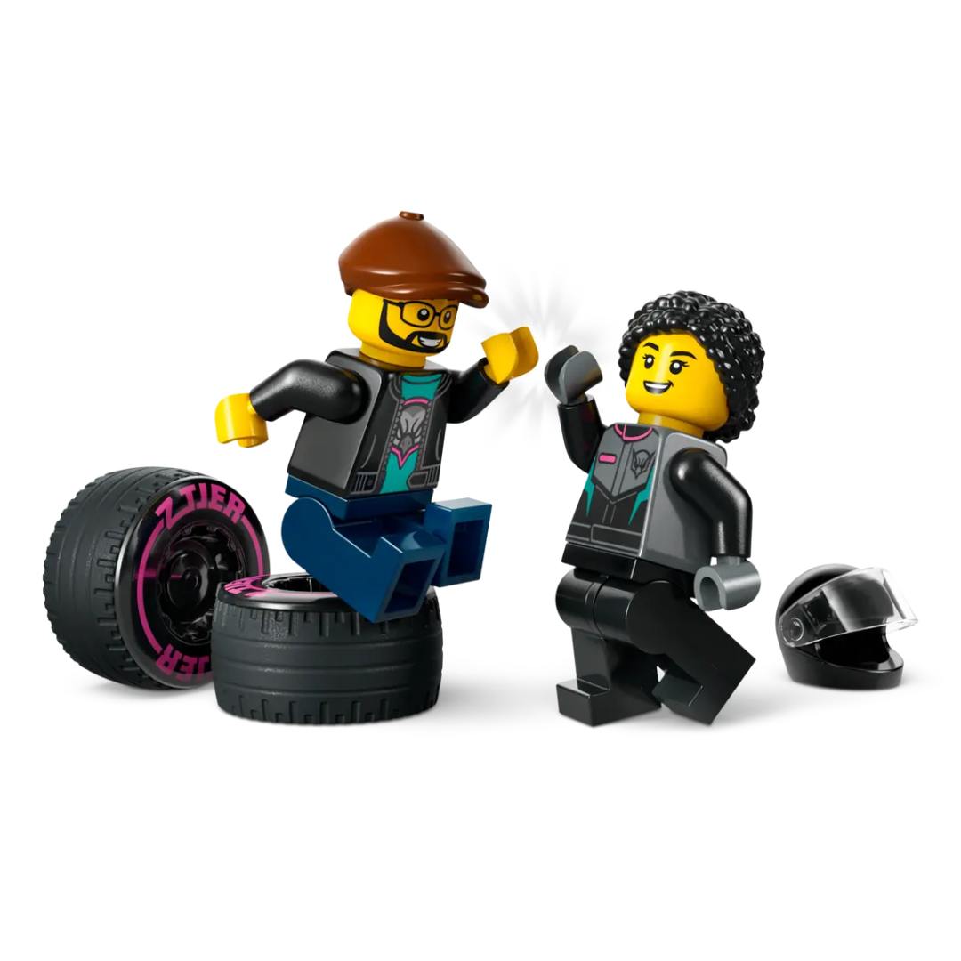 Lego City City Great Vehicles Race Car and Car Carrier Truck -Lego - India - www.superherotoystore.com